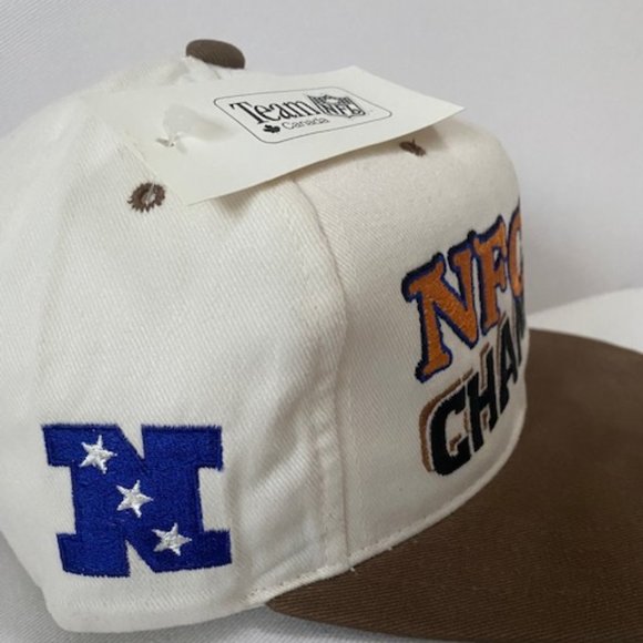 NWT VINTAGE RARE 95/96 NFC CHAMPIONS COWBOYS Officially Licensed Hat - Picture 2 of 5